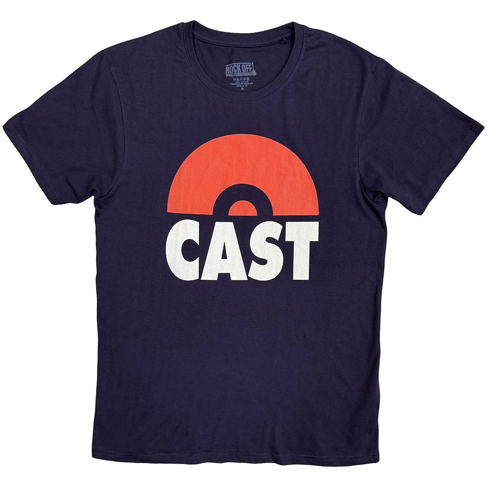 Cast - Classic Logo Heren Tshirt - Donkerblauw